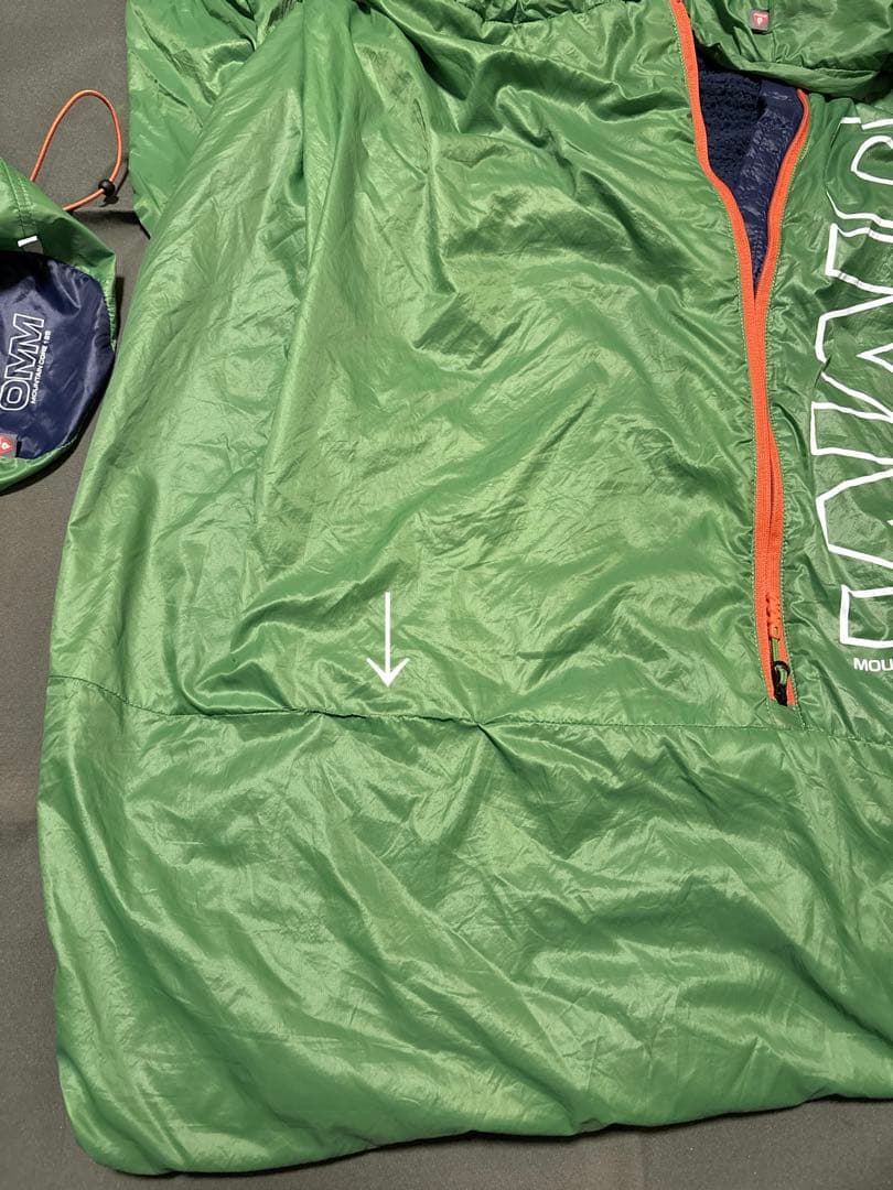 【OMM】MOUNTAIN CORE 125 シュラフ 380g