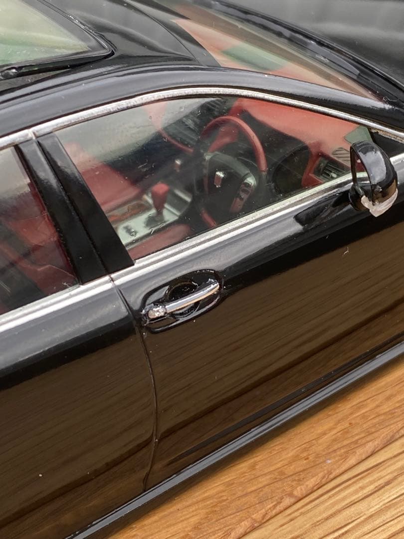 プラモデル完成品　アオシマ 1/24 202クラウンロイヤルカスタム