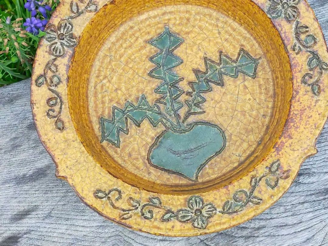 ♥時代　黃瀬戸　鉢　無傷　骨董　古玩　中国　レトロ　アンティーク