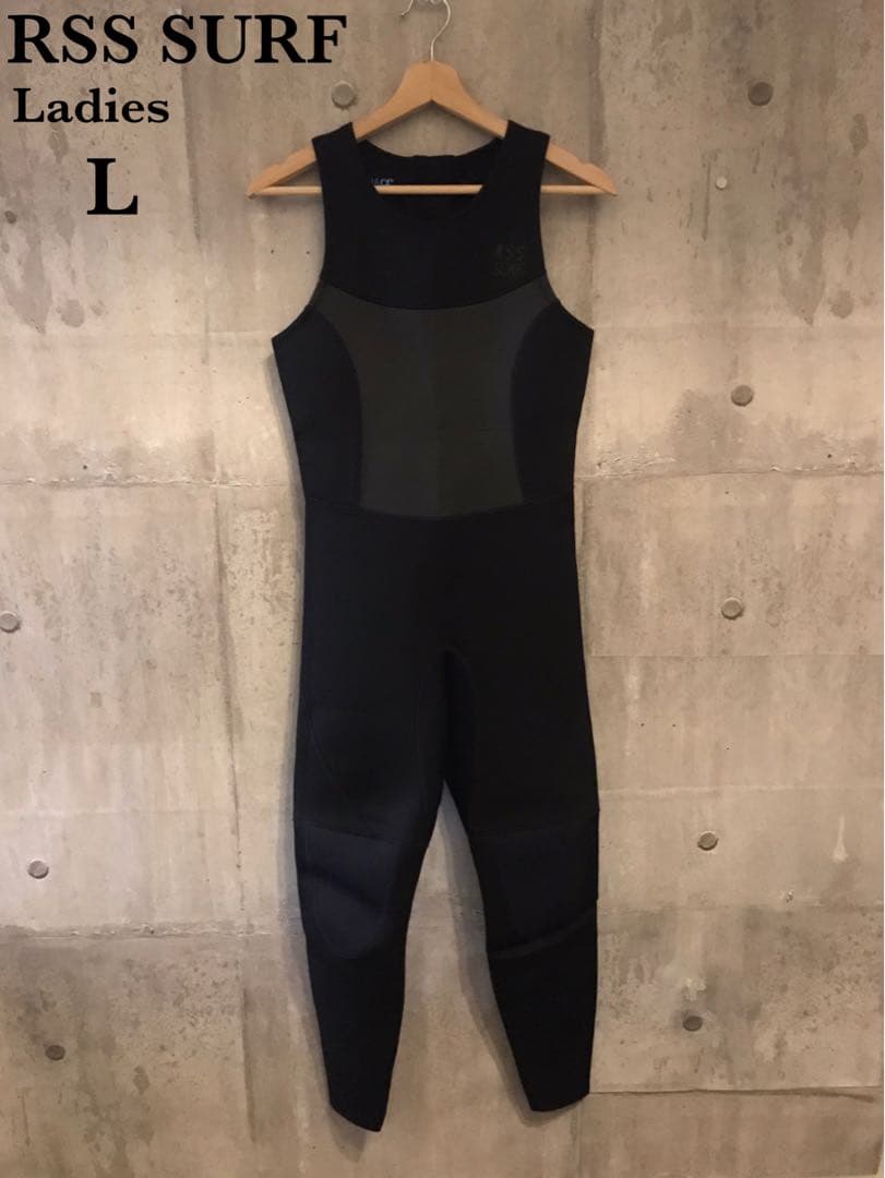 RSS SURFロングジョン　レディースL