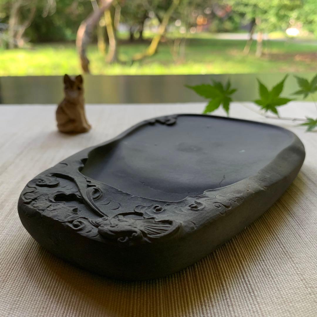風格のある端渓硯(*⁰▿⁰*)