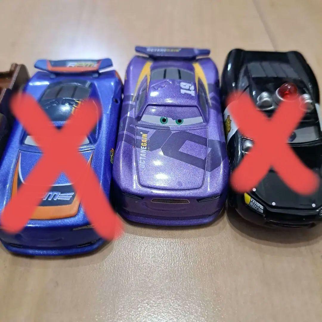 【廃盤あり】カーズ トミカ 6台セット（バリー・ディペダル、ポリス、ダニー他）