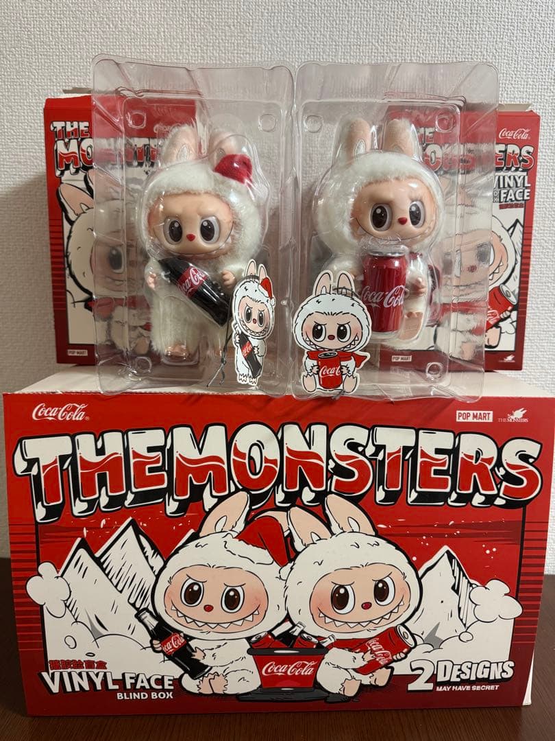 【正規品】THE MONSTERS コカ・コーララブブ ２体セット