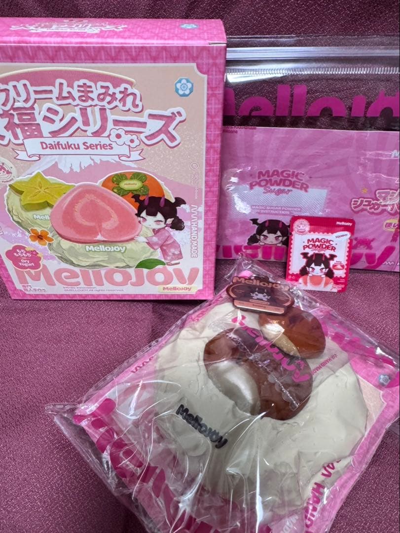 Mellojoy 大福シリーズ　シークレット　栗スクイーズ