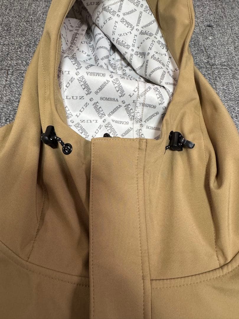 超美品！！LS フード付きウィンドブレーカー ベージュ　サイズ L