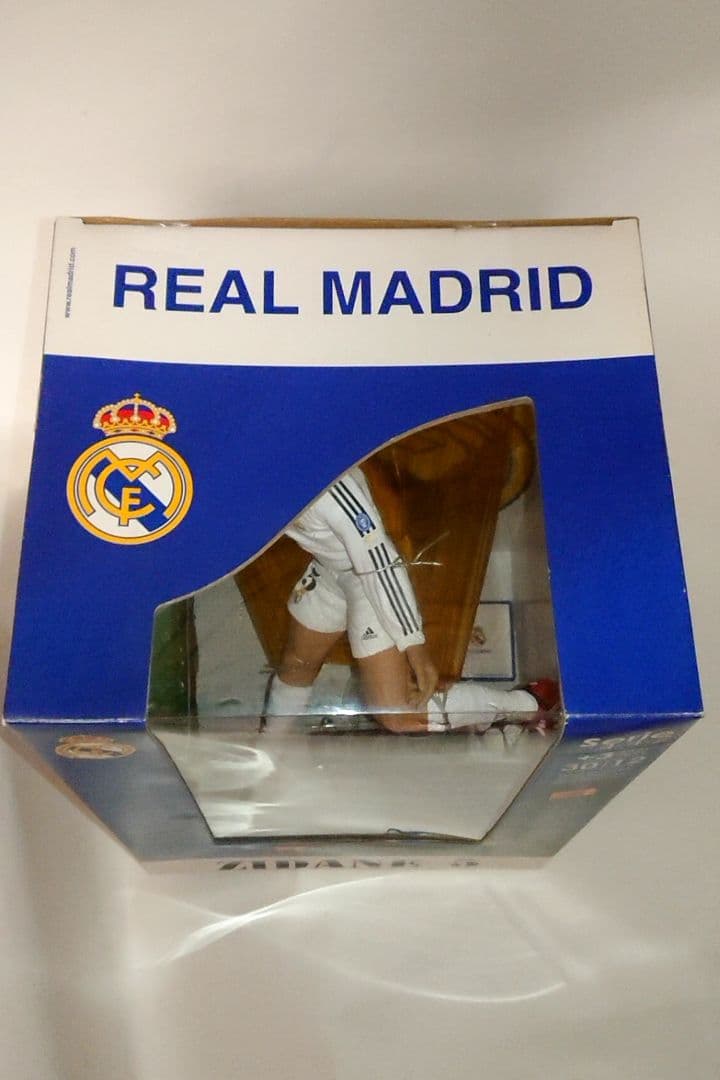 レアルマドリード ジダン チャンピオンズリーグ サッカーフィギュア ユニフォーム
