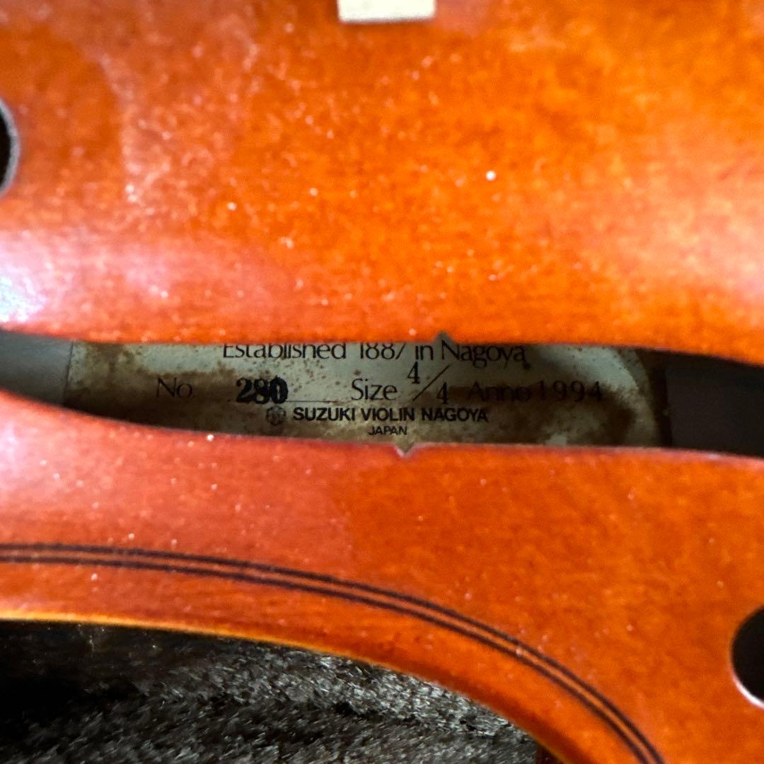 ○SUZUKI ヴァイオリン No.280 4/4 Anno1994