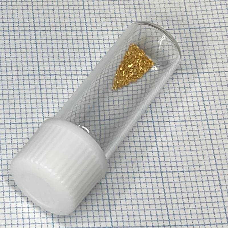 コ*ん様 ★砂金★北海道新十津川町　総富地川産★ 0.216g