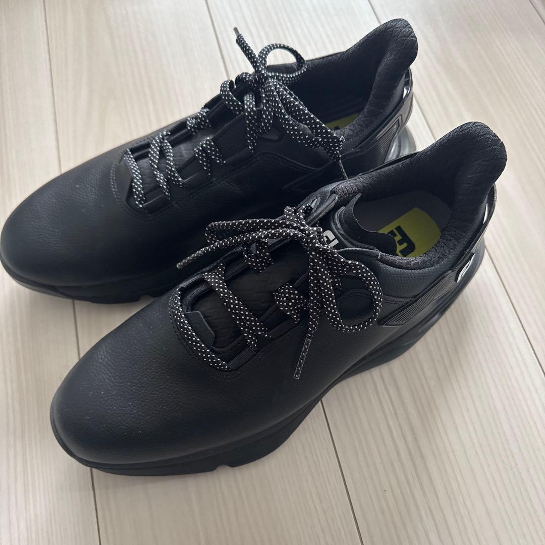 即決価格。プロSLXカーボンfootjoyゴルフシューズ ブラック8w