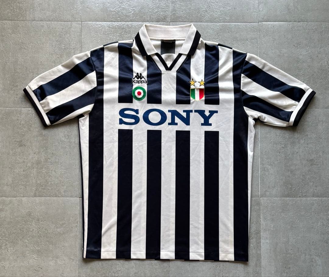 95-96 ユベントス　Kappa ユニフォーム　正規品　SONY ヴィンテージ