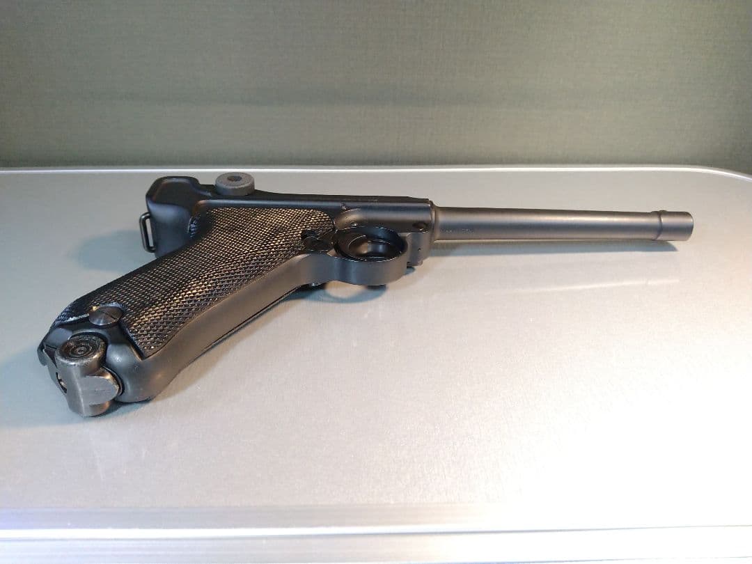 希少な美品！タナカ製　ルガーＰ０８　６インチ！　作動快調なガスブロ、ガス漏無し！