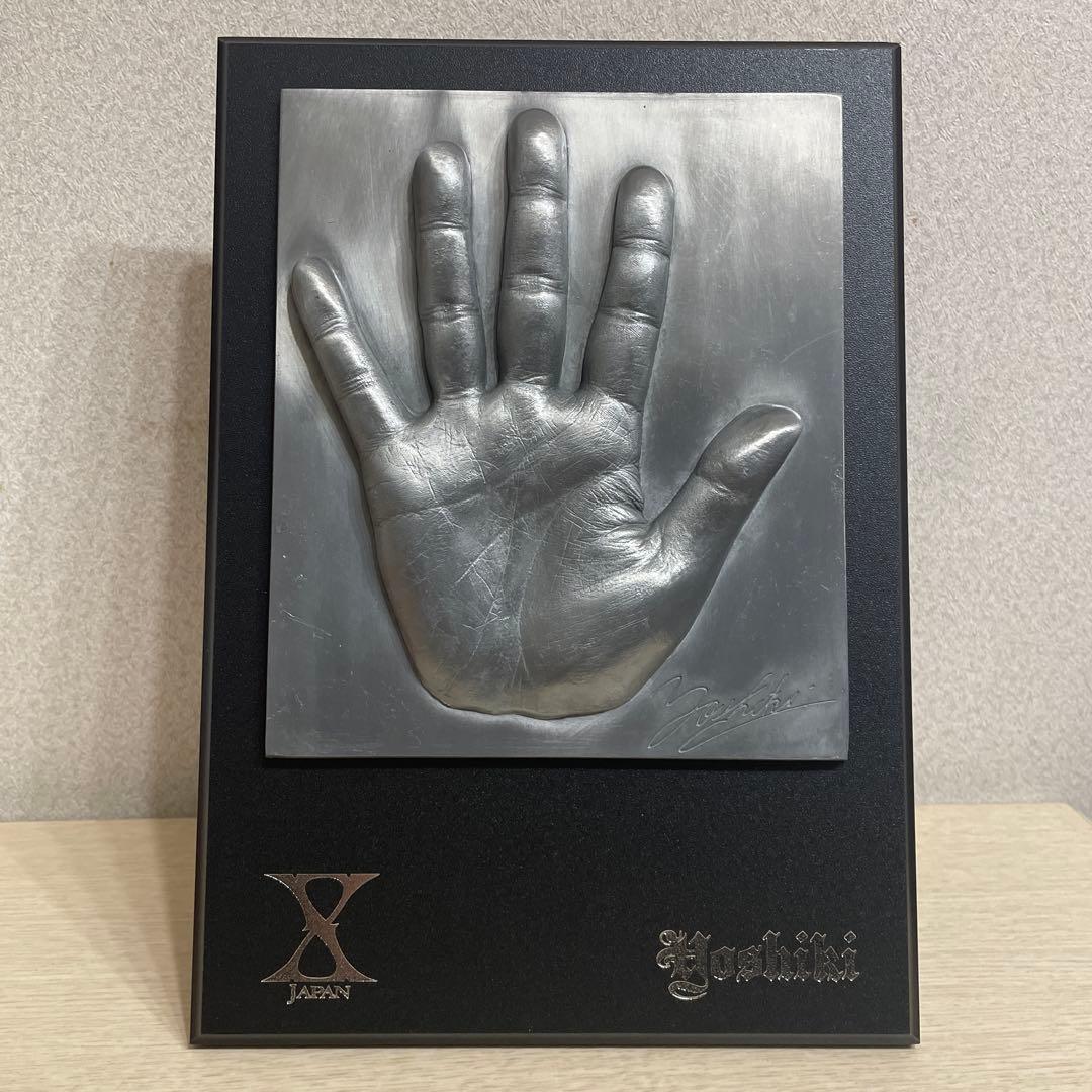 YOSHIKI レプリカ手形 X JAPAN くじ　ラスト賞