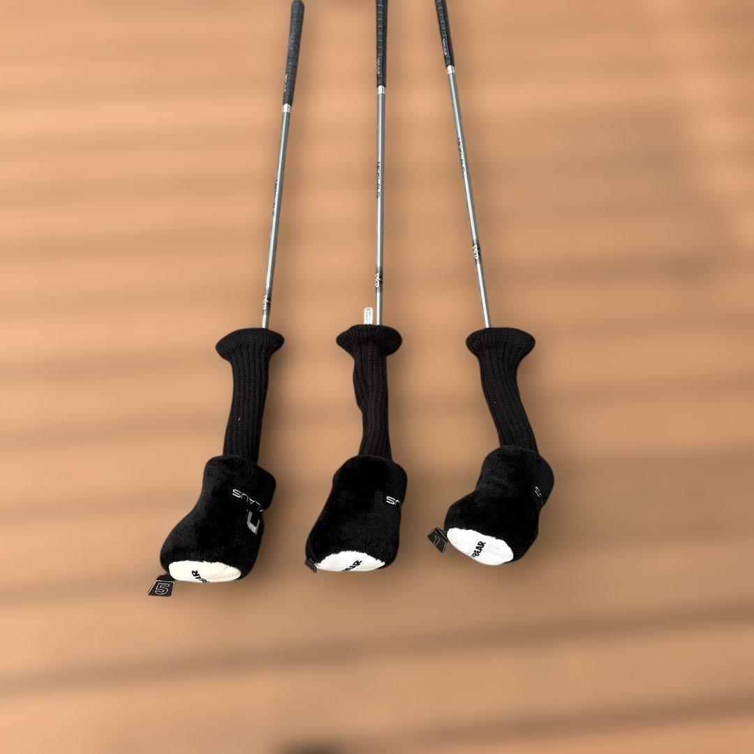 ジャックニクラウスNicklaus ドライバーとウッド2本の3本セット カバー付