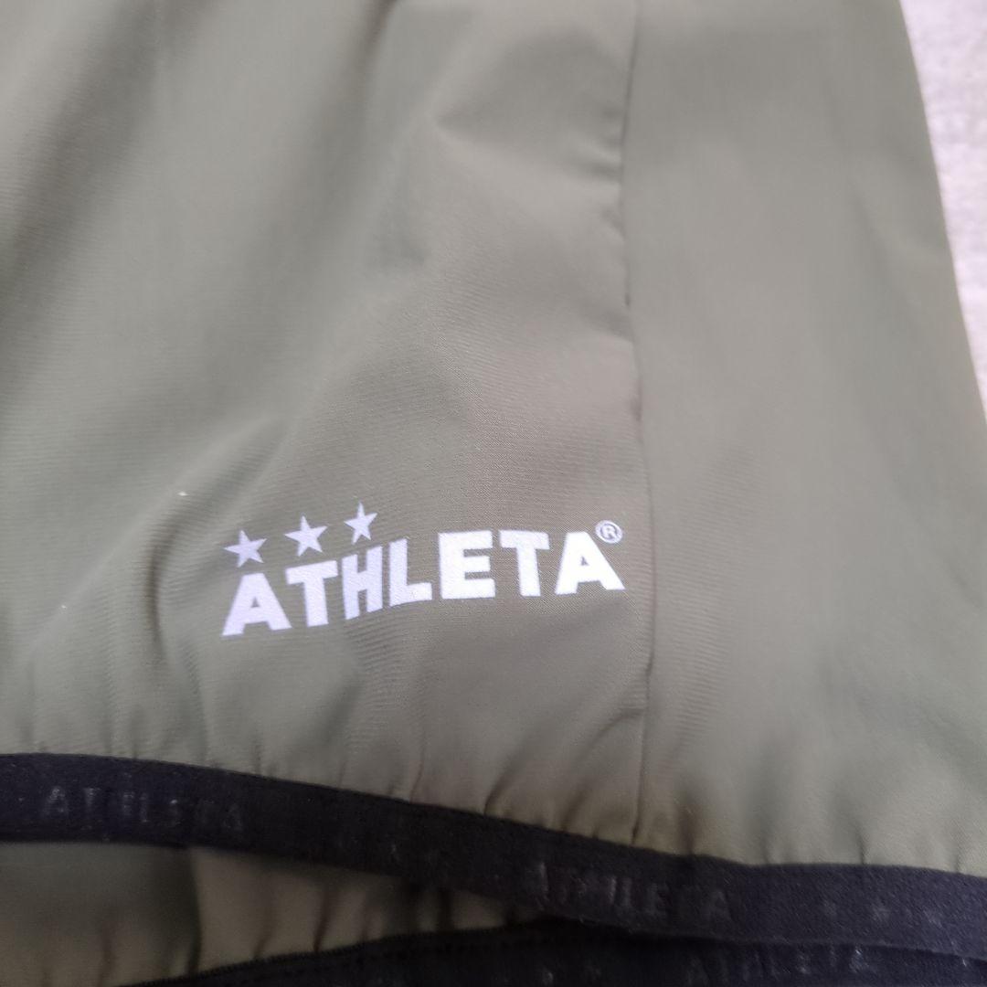 美品　ATHLETA ウィンドブレーカー オリーブグリーン/ブラック