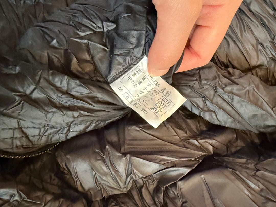 NANGA 軽量コンパクト寝袋 黒