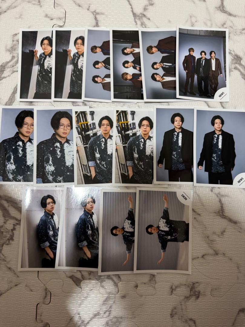 NEWS 増田貴久　公式写真　テゴマス　ましかくフォト