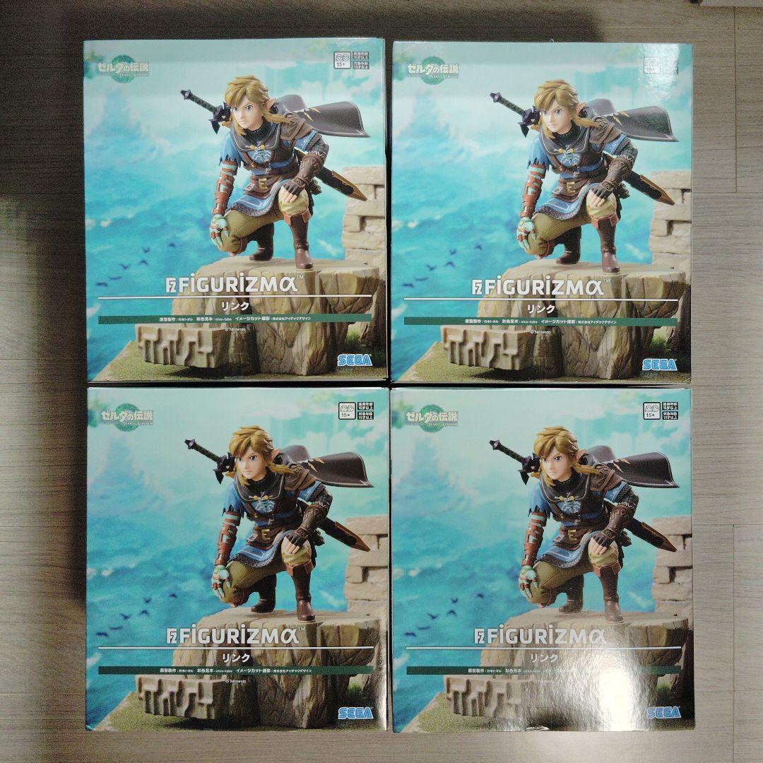 ゼルダの伝説　FIGURIZMAα リンク フィギュア４点セット