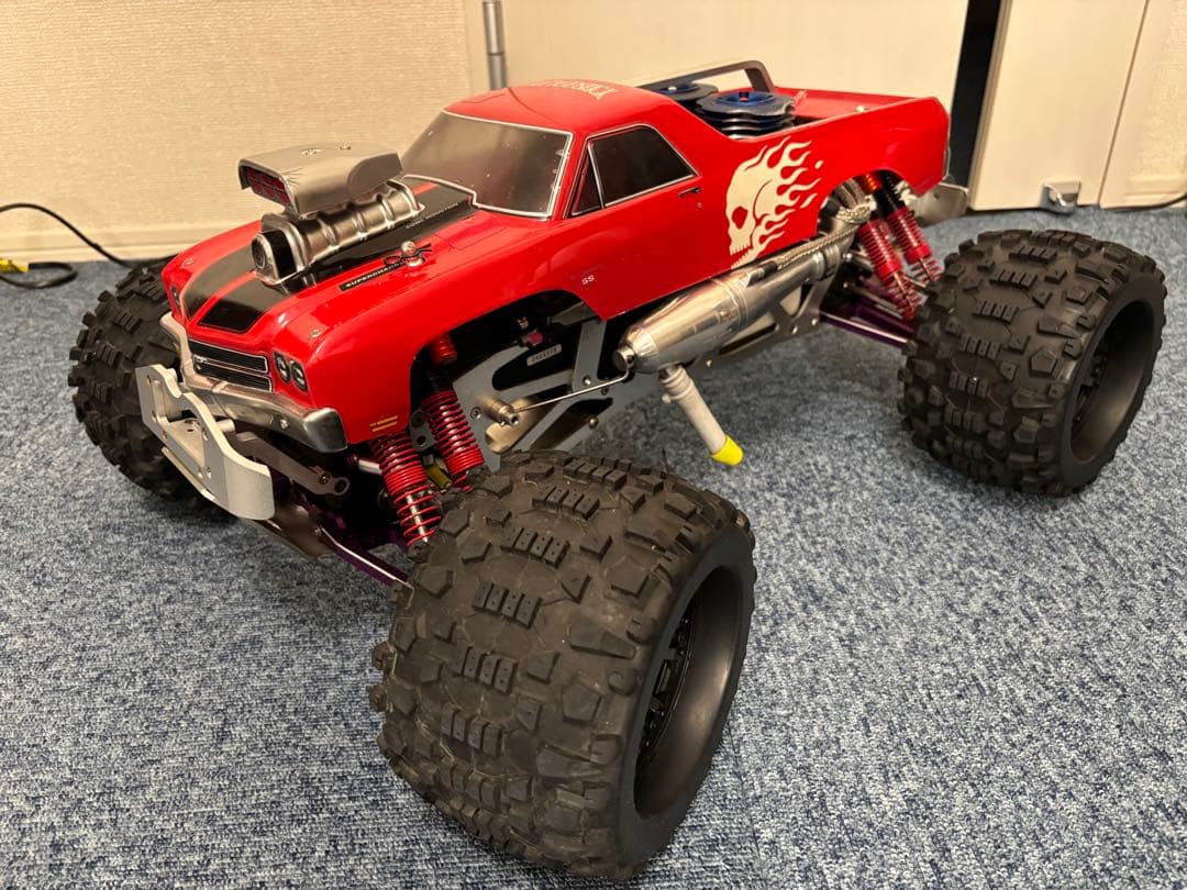 茶*＊様 hpi サベージ OS MAX 30VG ツインエンジン3スピード