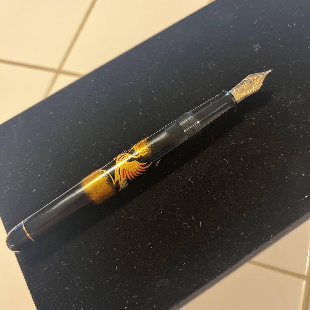 PILOT 万年筆とインクセット鳳凰