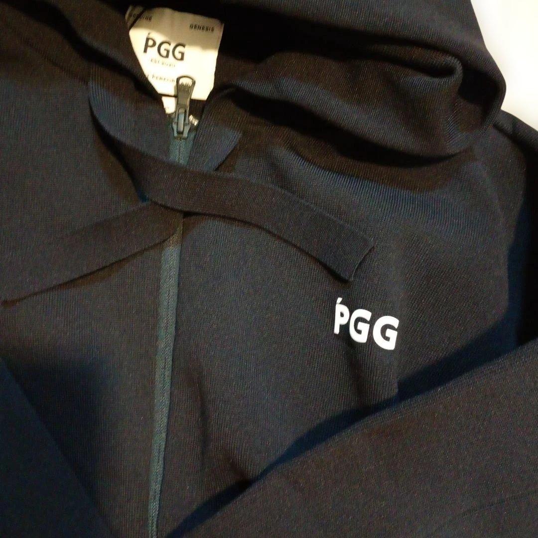 PGG フルジップフード付きジャケット ネイビーサイズM