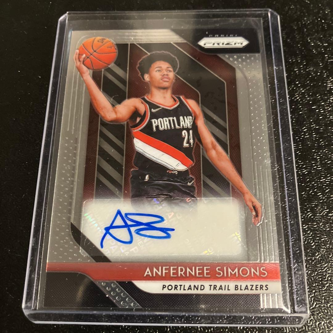 NBA カード Anfernee Simons RC 直筆サイン