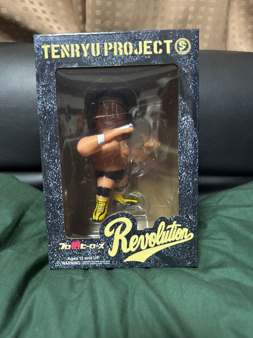 天龍源一郎 引退記念ソフビフィギュア　HAO チョップver 16d