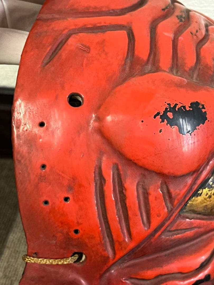 お面　能面　舞楽面　鬼面　般若　神楽面 アンティーク　レトロ　壁掛け　骨董 猿面