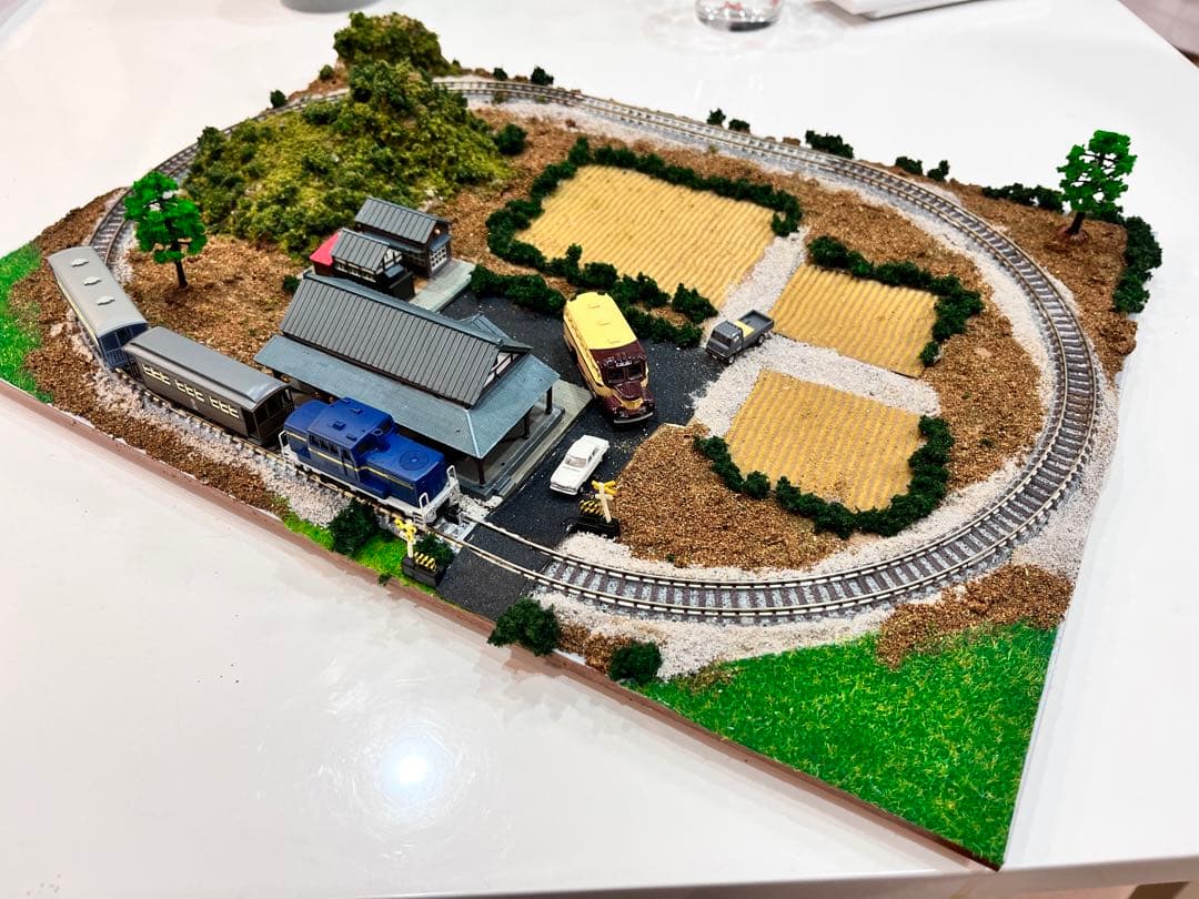 Nゲージ　ミニ　コンパクト　ジオラマ　レイアウト　KATO TOMIX 完成品
