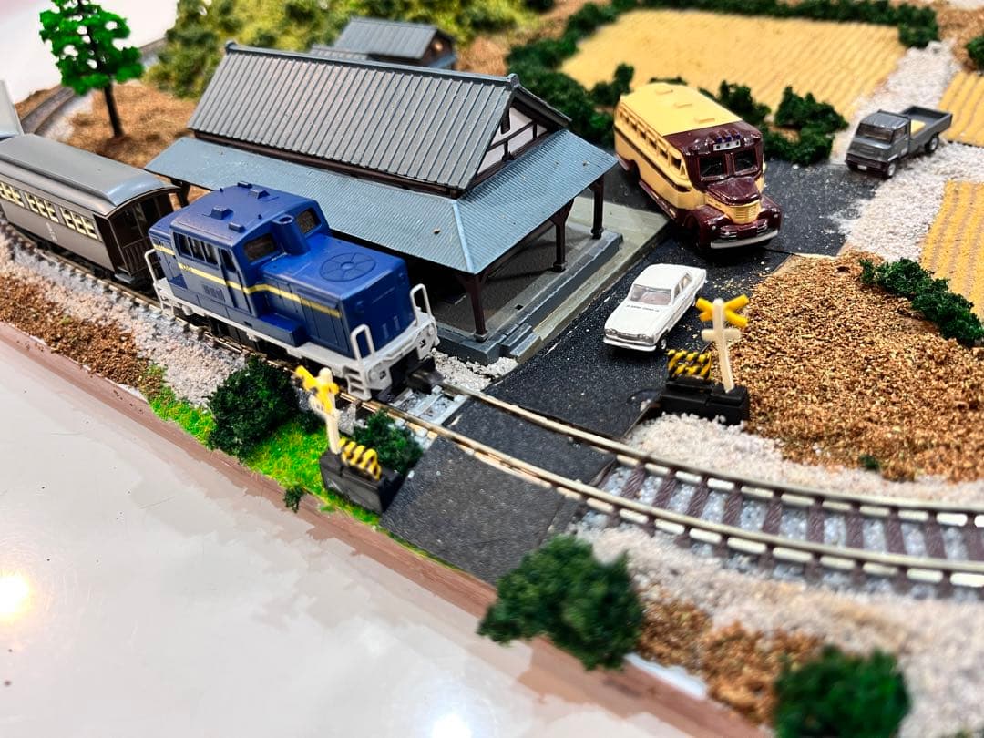 Nゲージ　ミニ　コンパクト　ジオラマ　レイアウト　KATO TOMIX 完成品