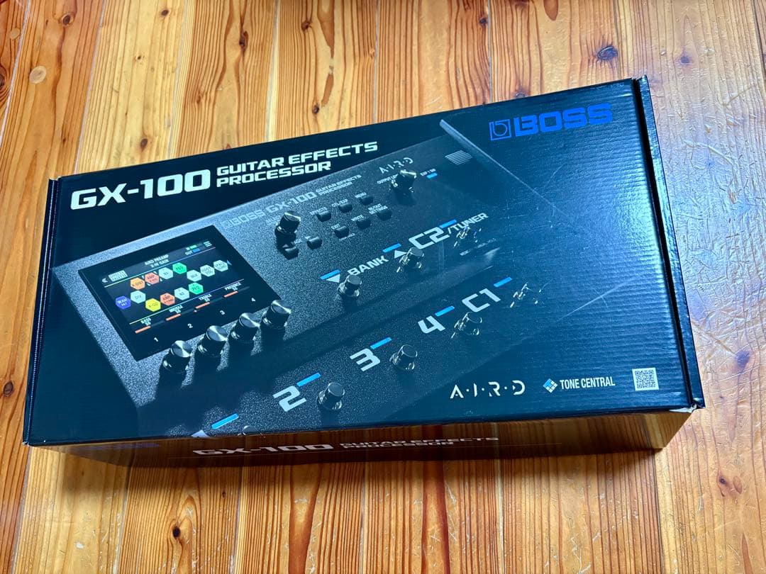 BOSS GX-100マルチエフェクター、Bluetooth アダプター&箱付き