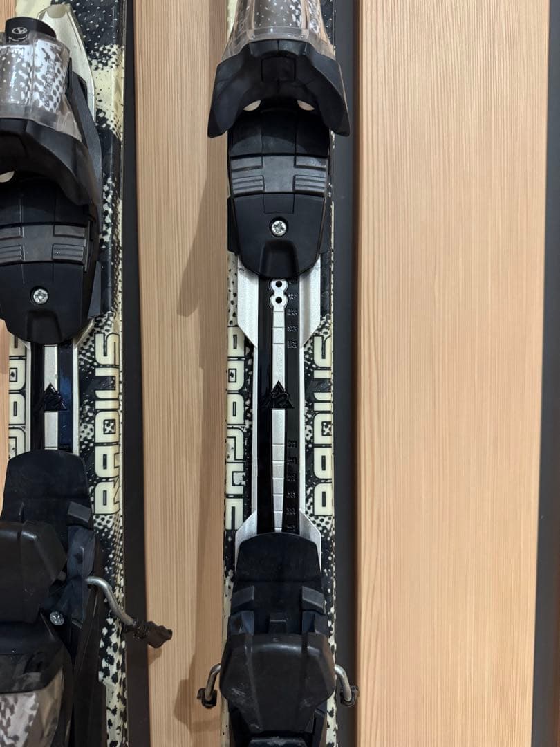 K2 APACHE RADIUS 163cm マーカー スキー板 ビンディング