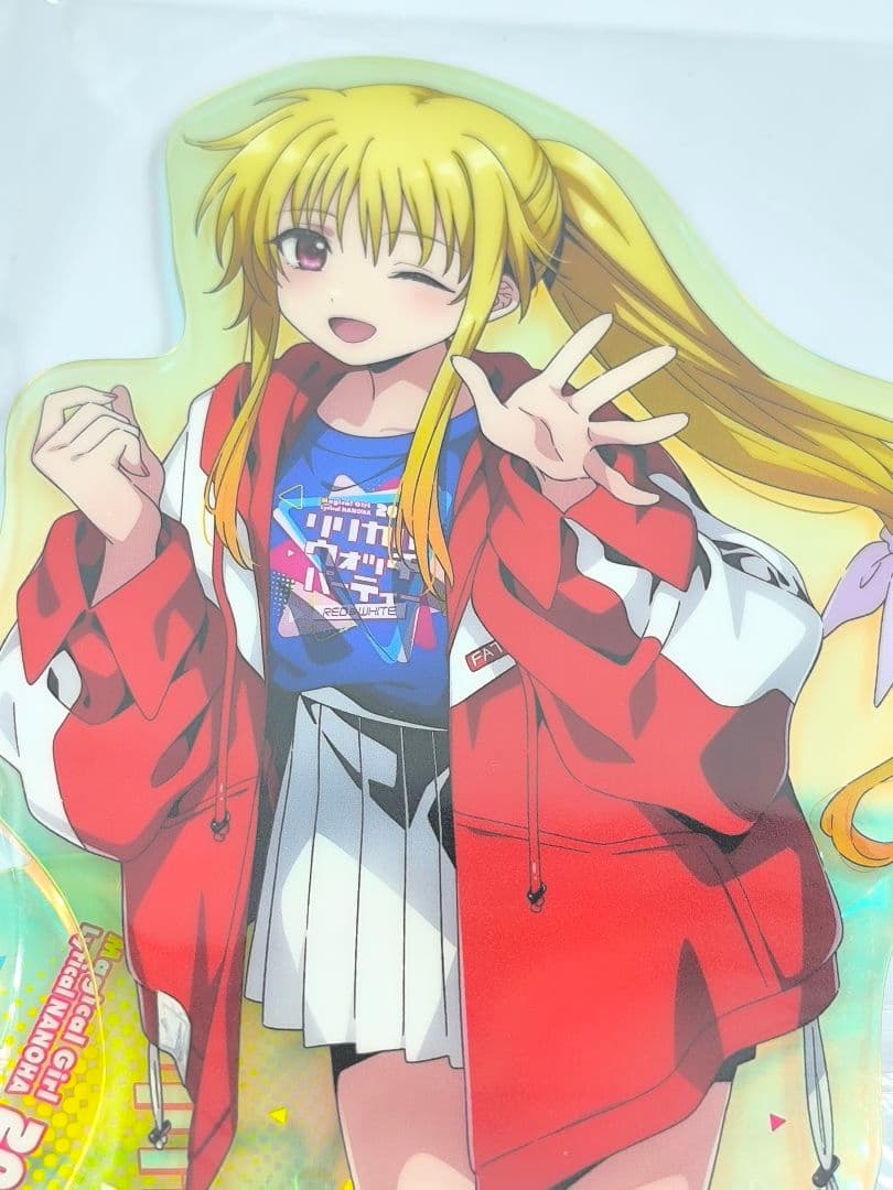 魔法少女リリカルなのは フェイト 特大オーロラアクリルスタンド 20周年記念