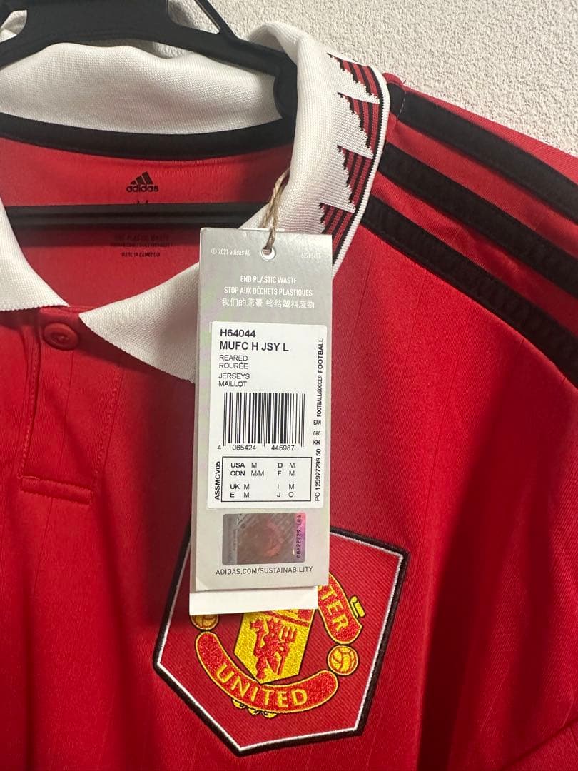 正規品　マンチェスターユナイテッド　ユナイテッド　ロナウド　ユニフォーム　長袖