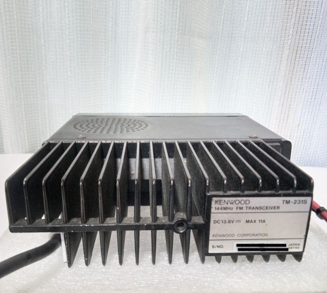 ケンウッド製　TM-231S 145Mhz (50/10/ 5w) 動作品
