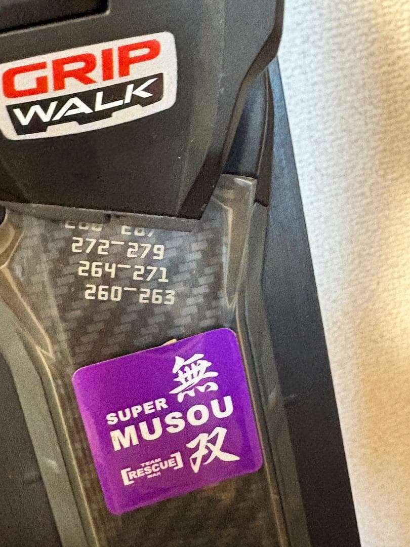 K2 DISRUPTION STI 165cm マーカーGRIP WALK