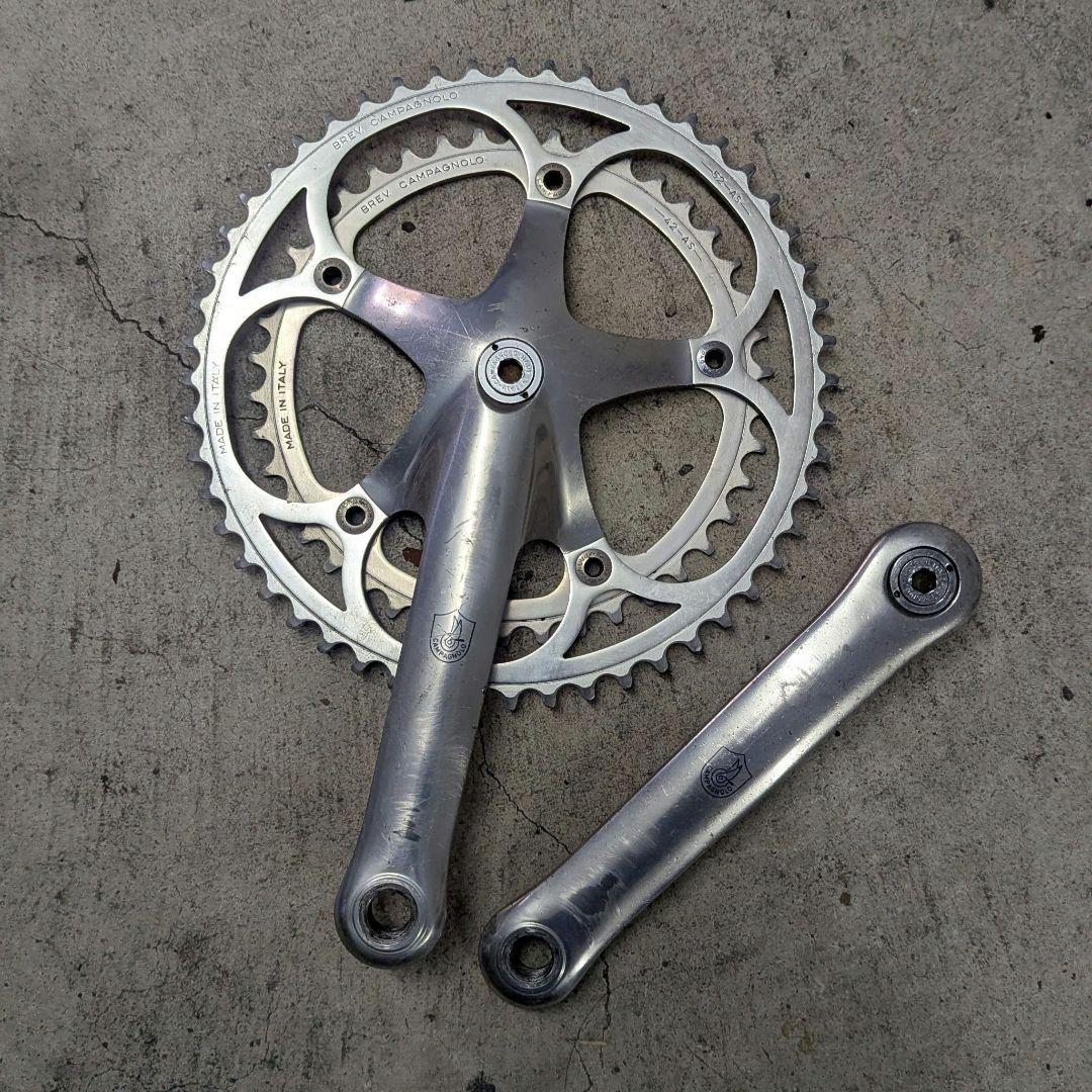 カンパ CAMPAGNOLO Cレコ期 ビンテージクランク 52-42 170