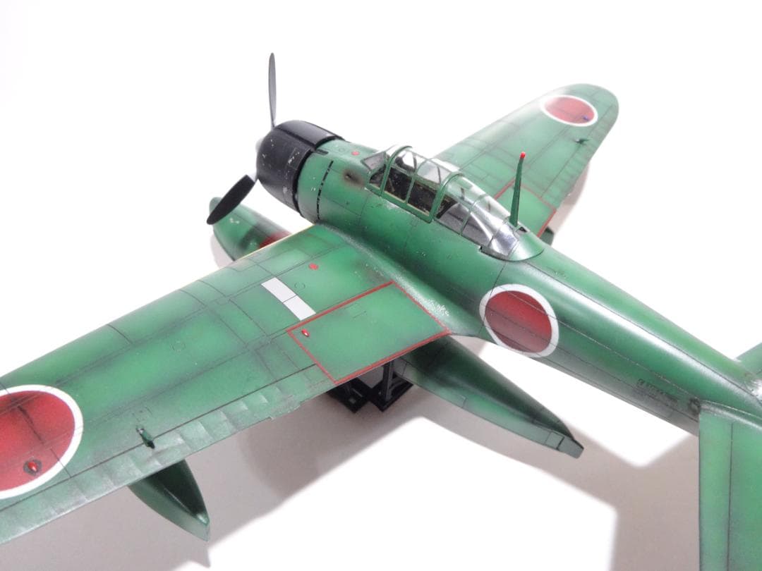 ハセガワ1/48「二式水戦」完成品