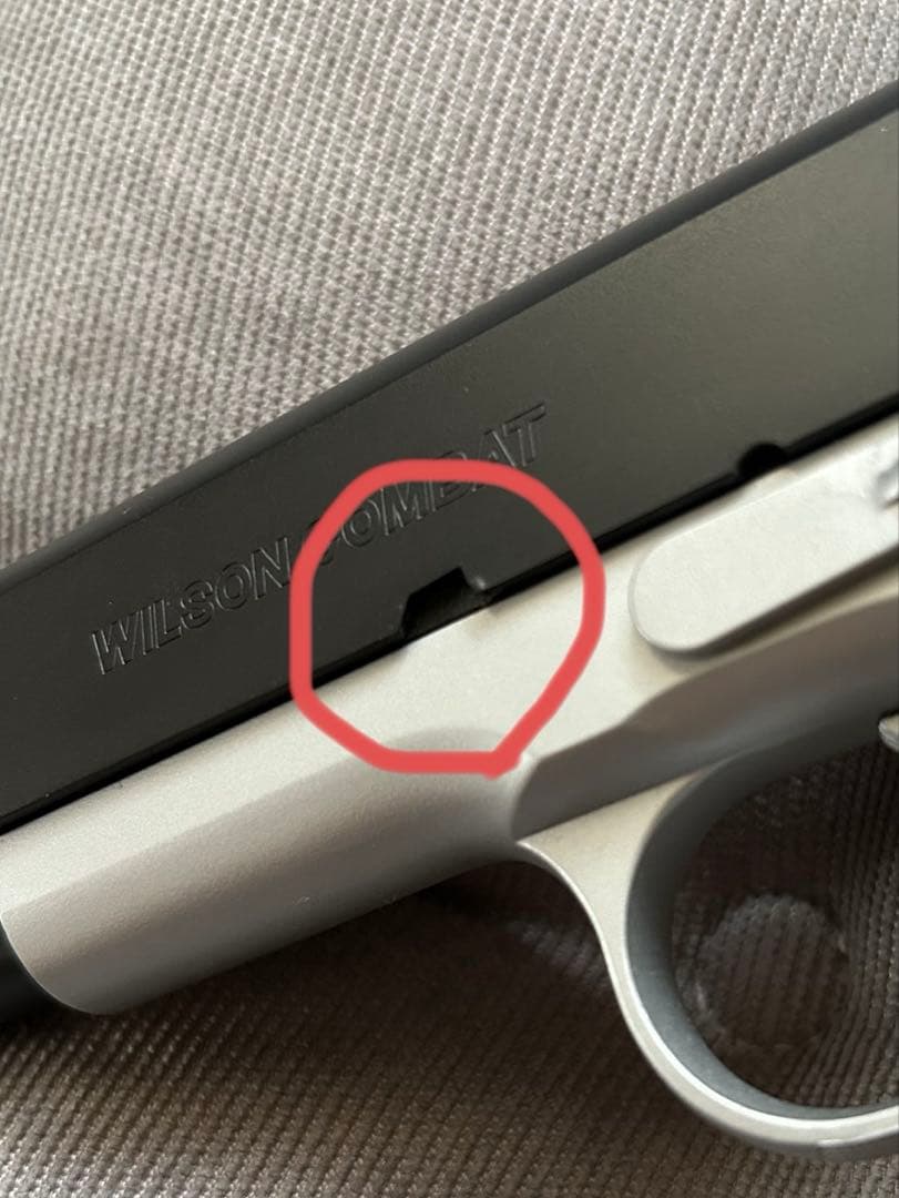 【WA】ウィルソンコンバット ボブテイル【フレームキャロムシルバー】