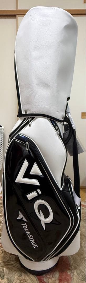 TourStage ViQ キャディバッグ ホワイト/ブラック