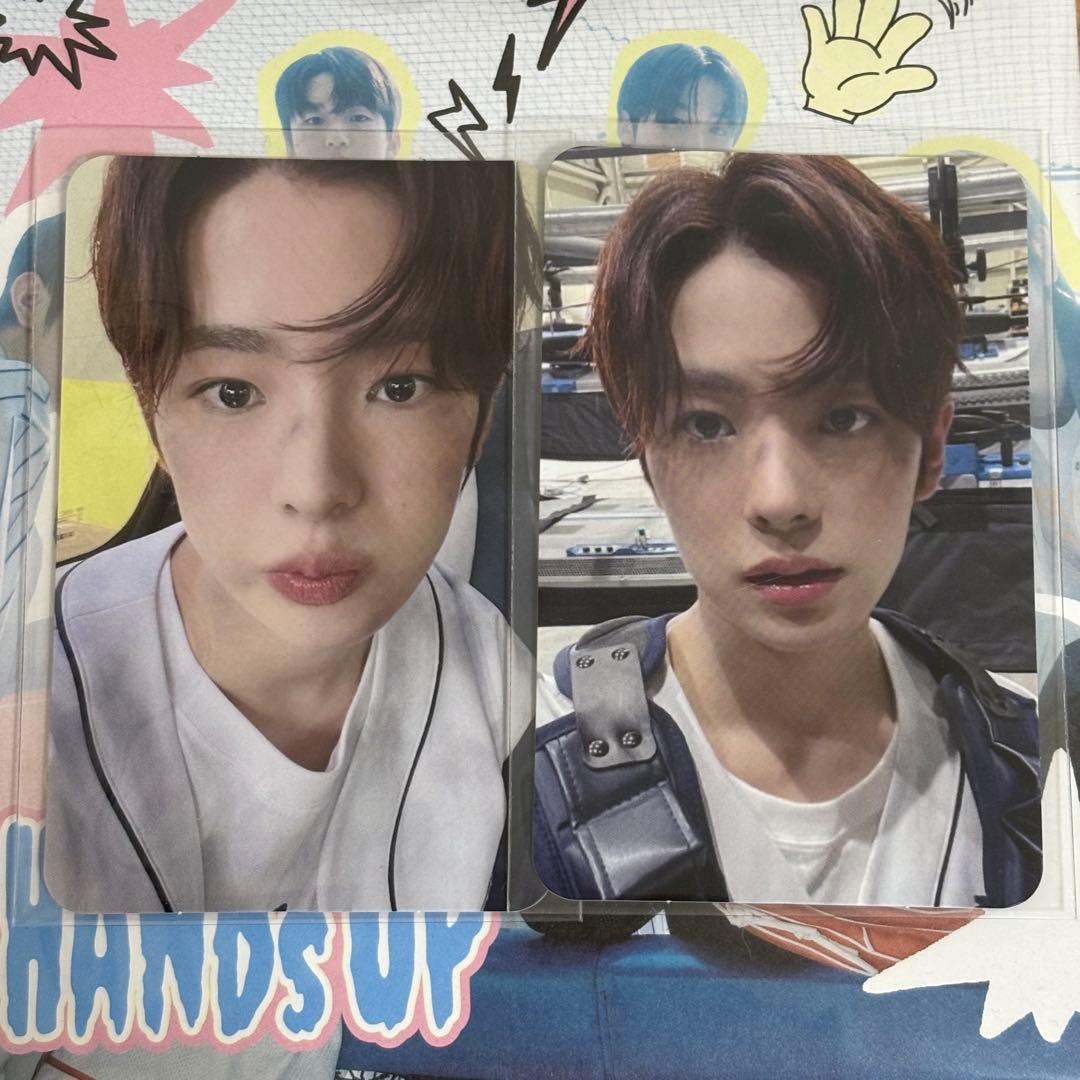 nct wish ユウシ hands up トレカ