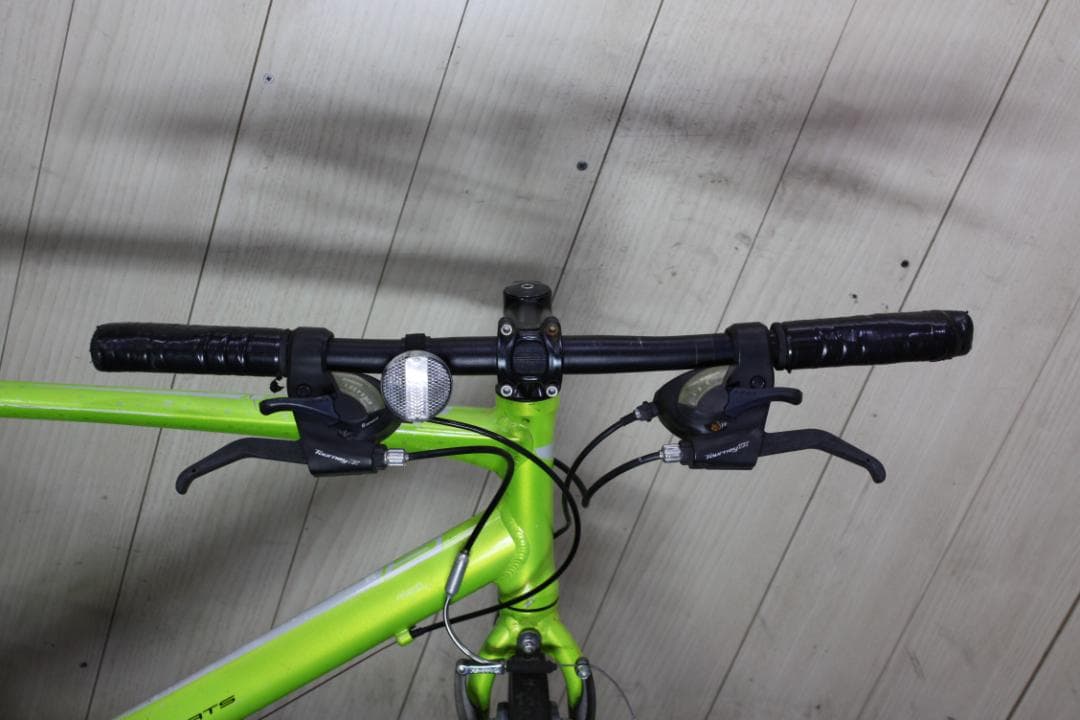 PRECISION SPORT アルミ 24速 510mm 緑クロスバイク