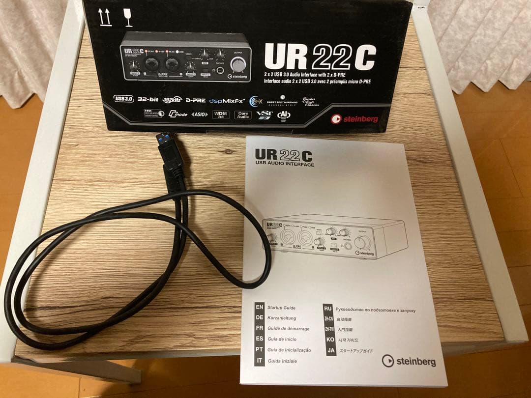 Steinberg ur22c オーディオインターフェース 中古美品