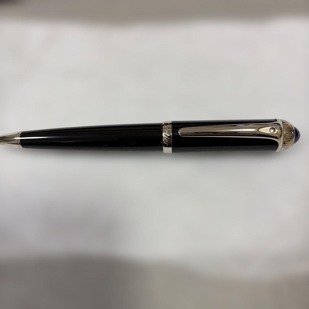 【カナほぼ未使用】Cartier 高級ボールペン黒　箱ショッパー付