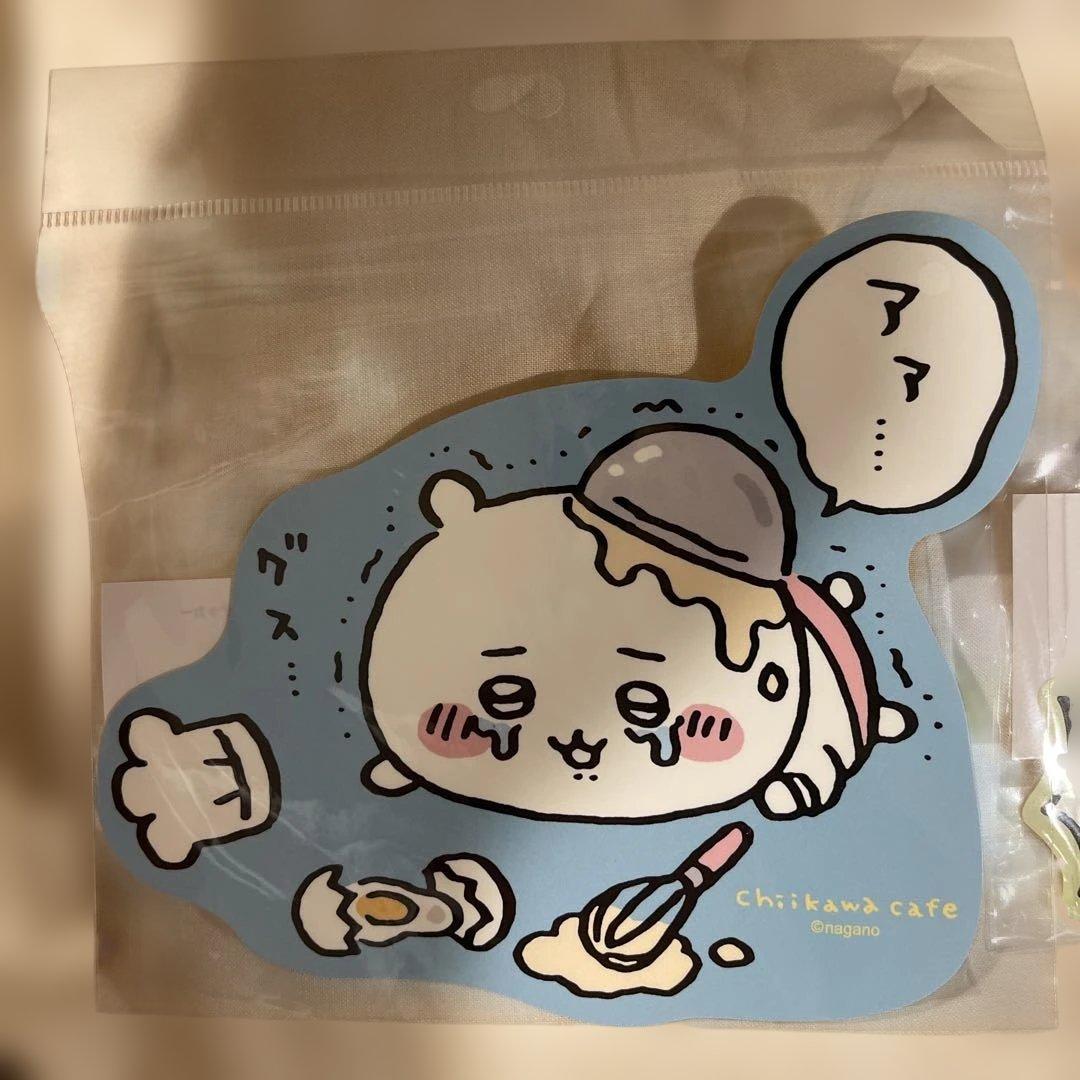 ちいかわ カフェのコックさんマスコット ちいかわ ハチワレ うさぎ 新品 タグ付