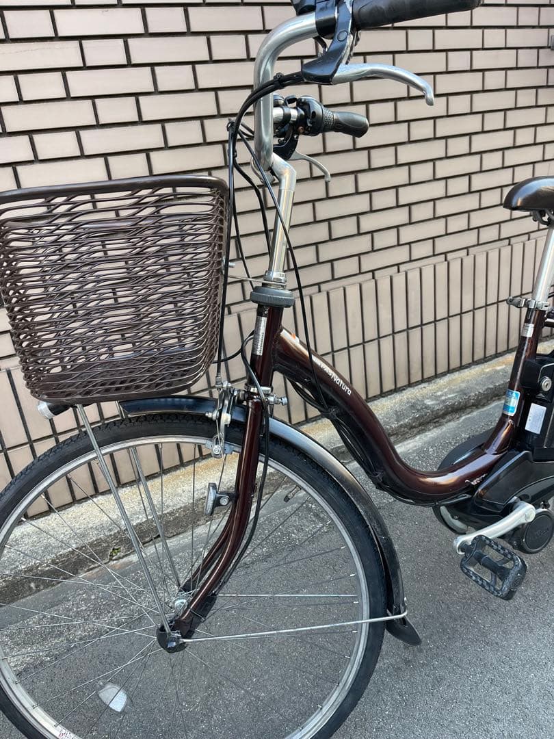 12.3ahヤマハ電動アシスト自転車26インチ