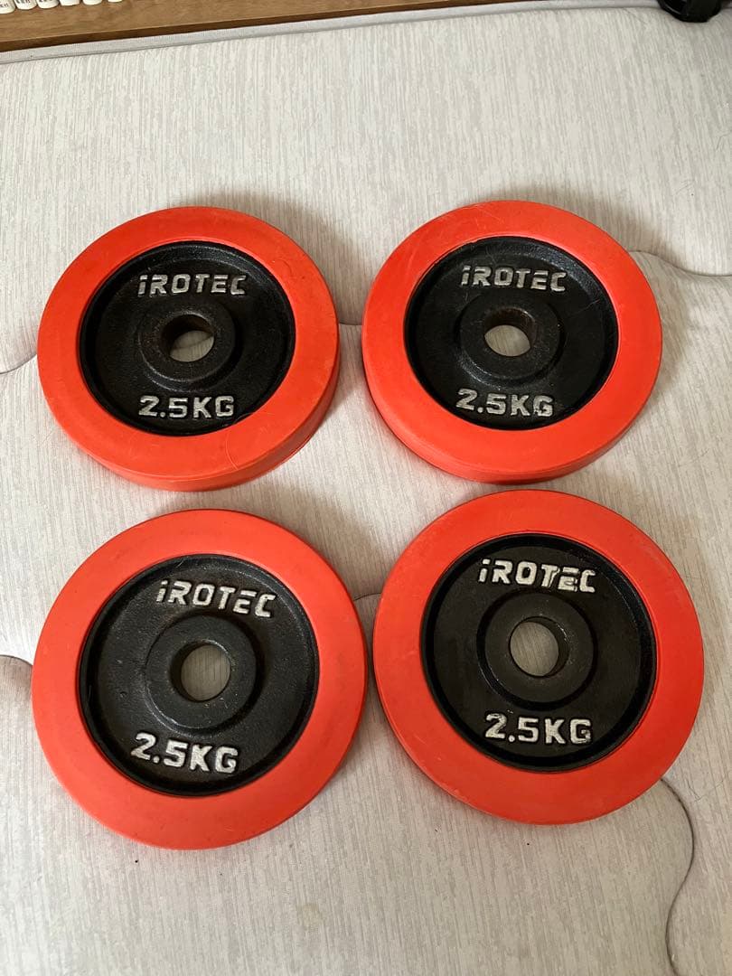 iROTEC ラバーダンベル 60KG セット