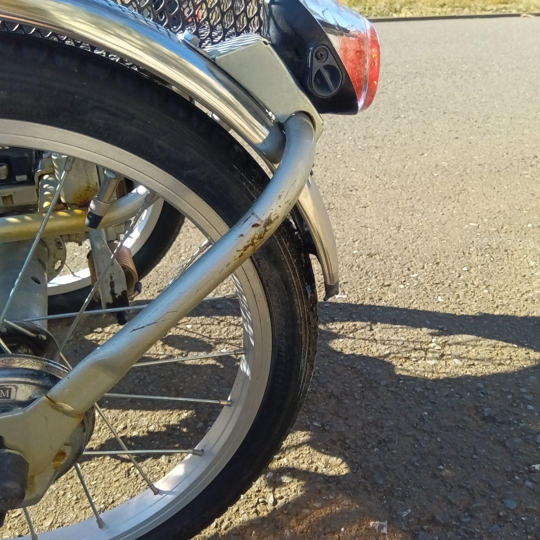 電動アシスト三輪車 前後バスケット付き