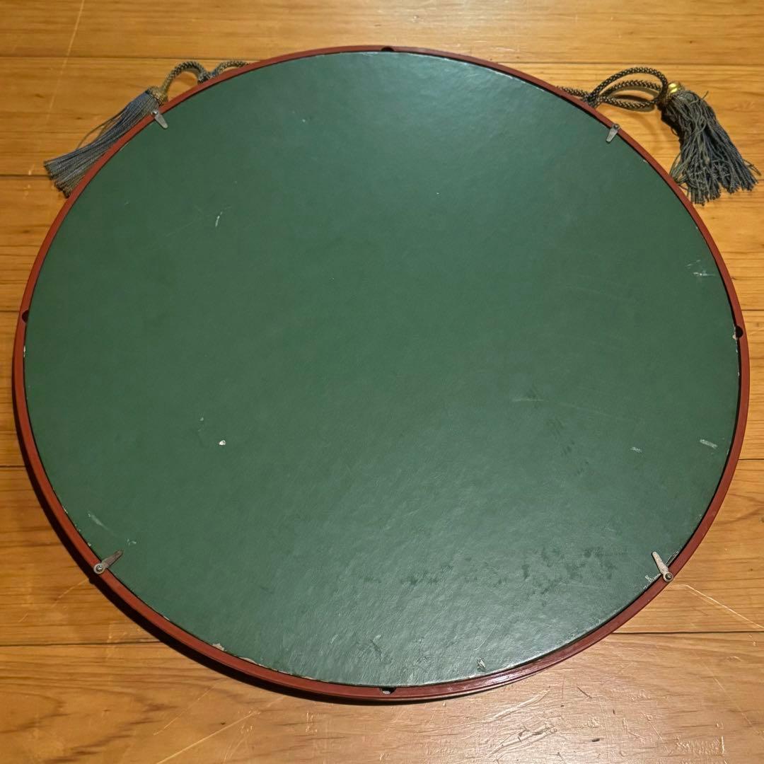 【初出し】三島由紀夫 サイン 直筆色紙「夏日烈烈」★額を開けて名刺を発見！超希少