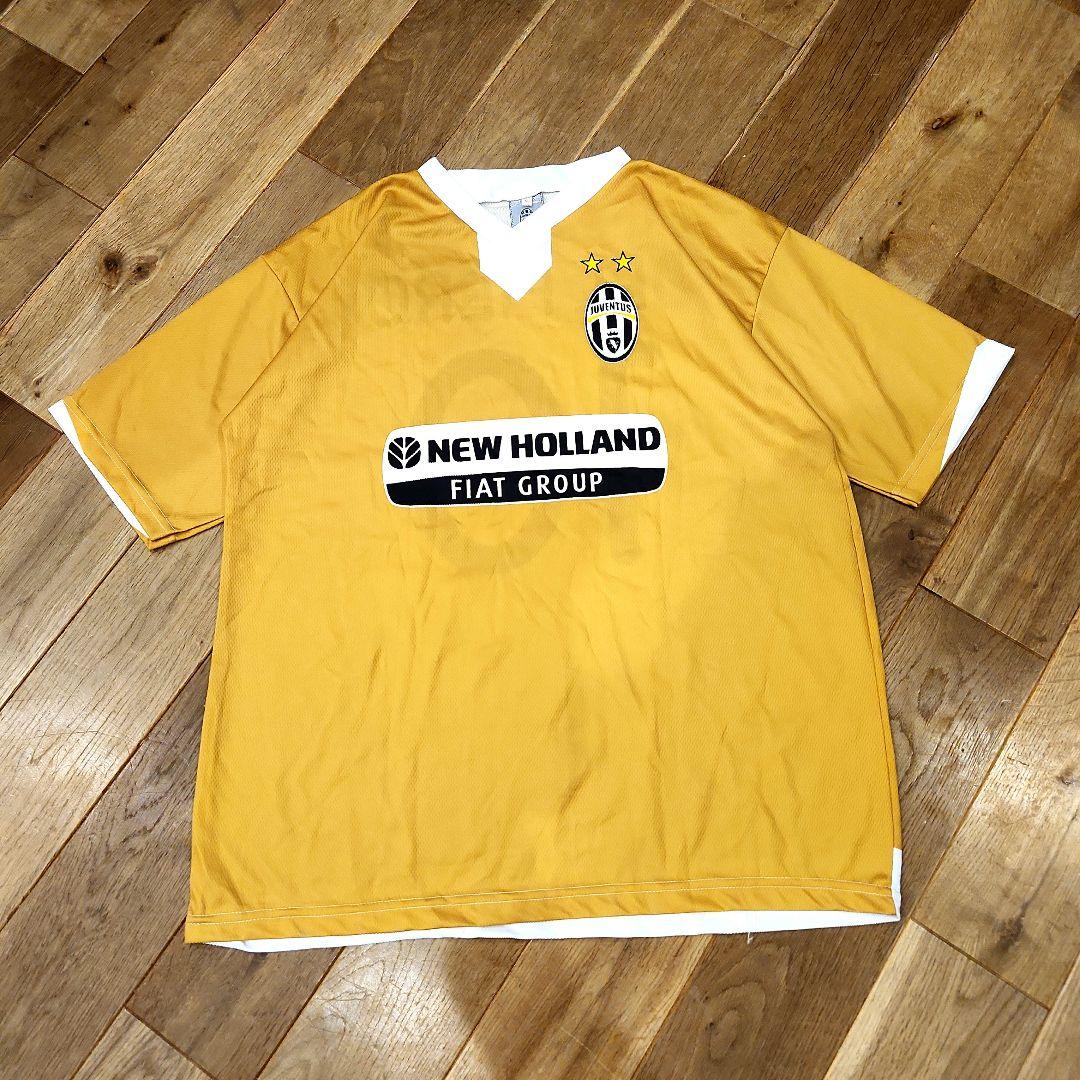 セリエA ユベントスFC公式デルピエロユニフォームゲームシャツ/イタリア製　XL