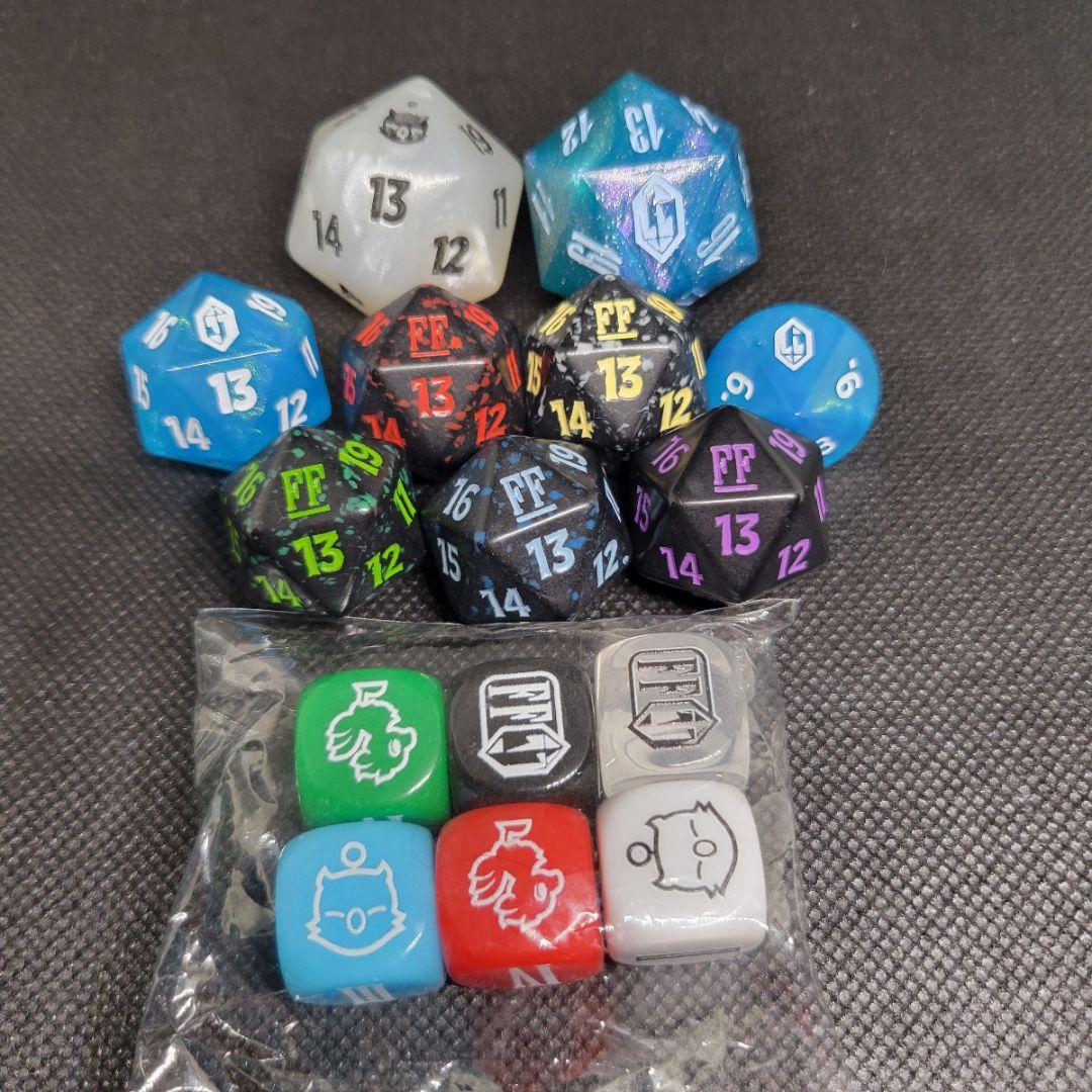 MTG 絶版 ファイナルファンタジー 非売品ダイス フルコンプセット